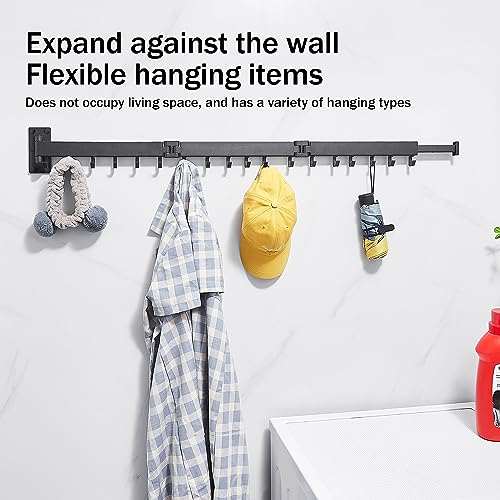ZdwCyl Clothes Drying Rack,Laundry Drying Rack Wall Mount - Image 6