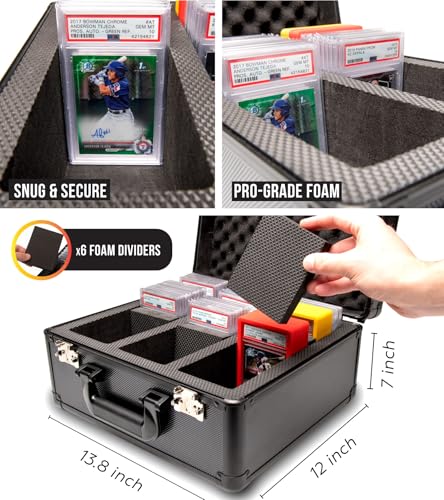 SLAB ARMOR 3 Row Graded Card Storage Box PSA Slab Case - Image 4