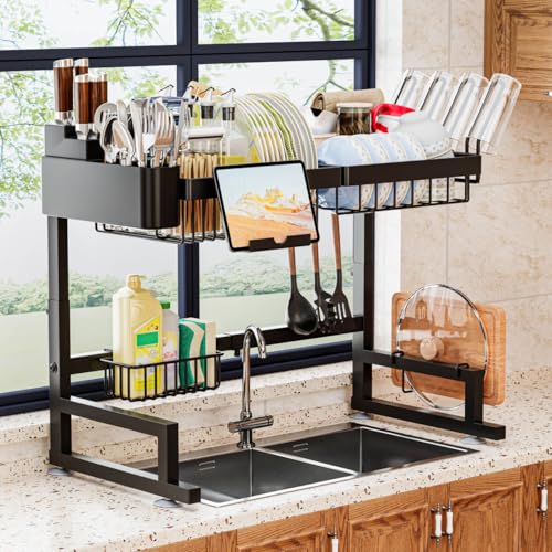 ilvvan Over Sink Dish Drying Rack (Expandable Height | All Products - Image 2