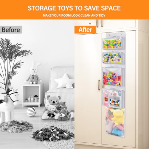 Over Door Organizer and Storage, Hanging Toy Holder - Image 4