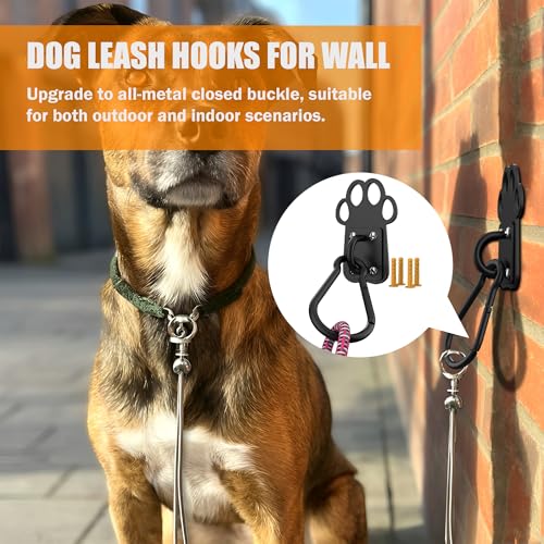 XIAOXINGYUN Heavy-Duty Indoor and Outdoor Dog Leash Holder - Image 3