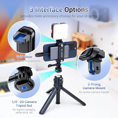 JJC SSD Holder Bracket for Samsung T5 T7 T9, Phone Tripod Mount - Image 7