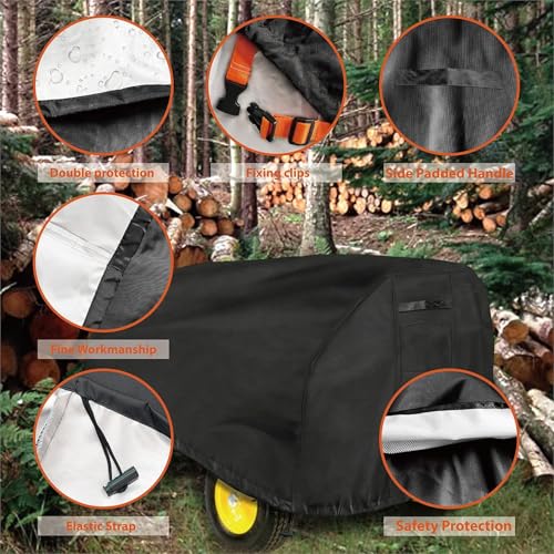 15-45 Ton Log Splitter Cover, Waterproof Oxford Fabric Outdoor - Image 6