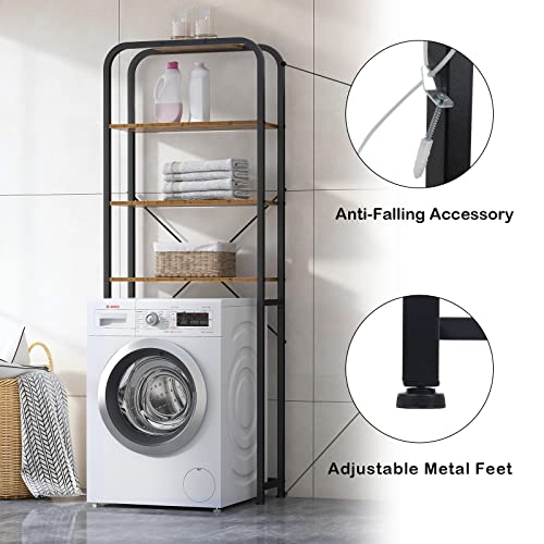 SogesHome 4-Tier Over Toilet Storage Shelf, Bathroom Space-Saving - Image 7