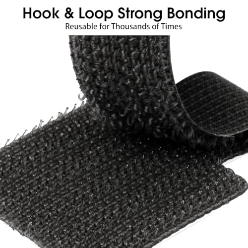 100 Pcs Cable Management Under Desk, Cable Ties - Image 7