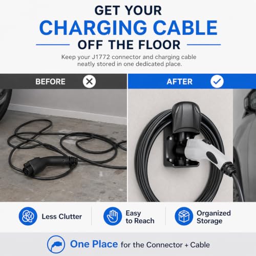 EV Charger Holder, Swivel Electric Car Charger Wall | All Products - Image 4
