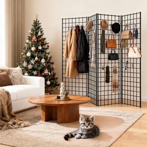 2' x 4' Black Gridwall Panels, 3-Pack Heavy-Duty Wir | All Products - Image 6
