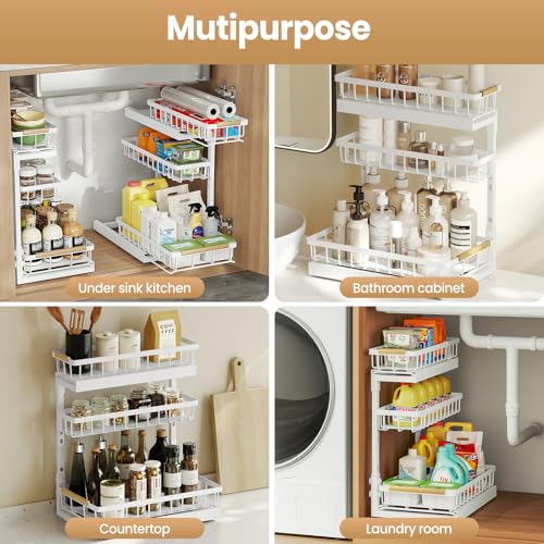 Under Sink Organizer and Storage 1 Pack 3 Tier Kitch | All Products - Image 8