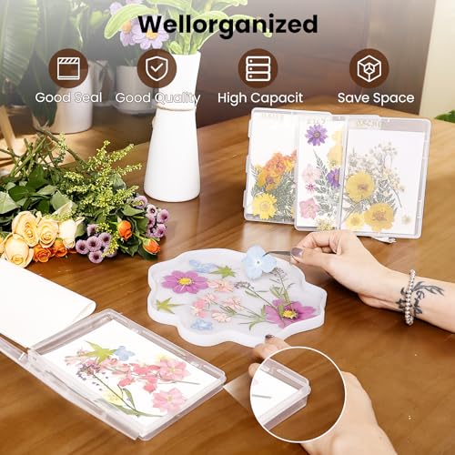 Aboofx 4PCS Dried Flower Storage Set with Blotting Paper - Image 5