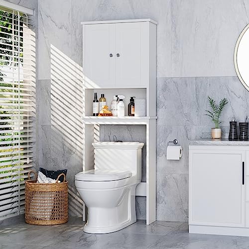 Over the Toilet Storage Cabinet, Bathroom Storage | Home Organization - Image 2