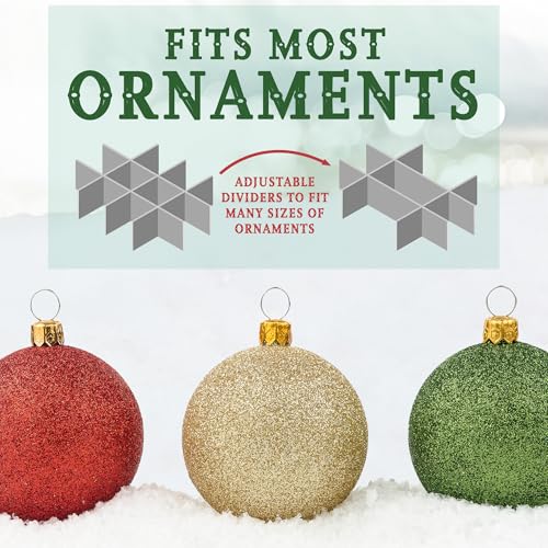 HOLDN’ STORAGE Christmas Ornament Storage Box | Home Organization - Image 7