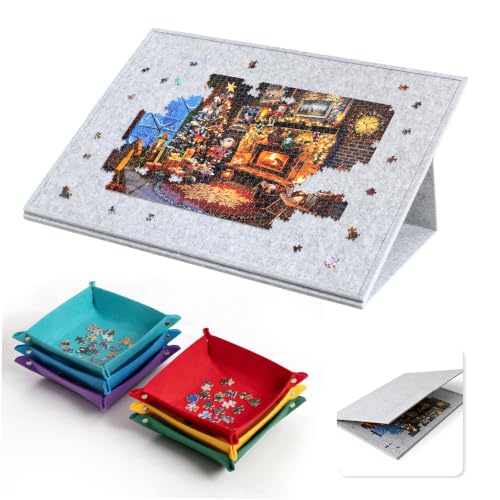 Lavievert 2000 Piece Tilting & Foldable Puzzle Board for Adult - Image 2