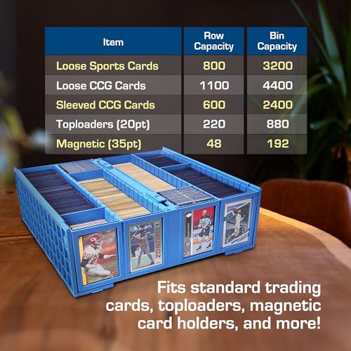 BCW Collectible Card Bin, Holds 3 - Image 6