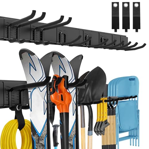 Garage Tool Organizer Wall Mount, 48 Inches Garden Garage Storage - Image 2