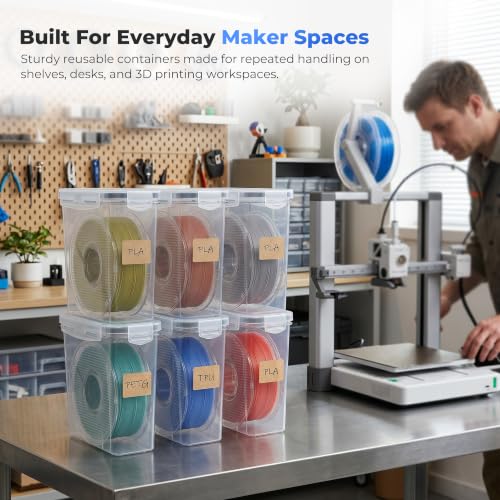 YOOPAI Filament Storage Box - 4 Pack Filaments Container - Image 7