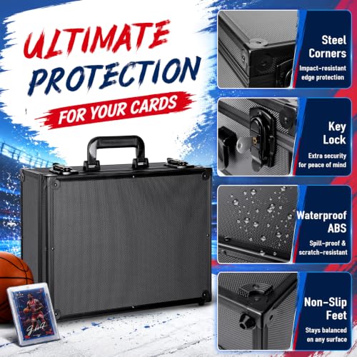 Trading Card Storage Box Top Loader Card Case for Sports - Image 7