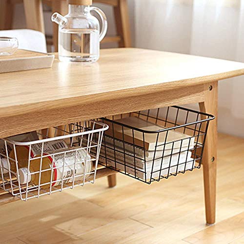 Wire Storage Freezer Baskets, Set of 2 Large 15.4" | Home Organization - Image 7