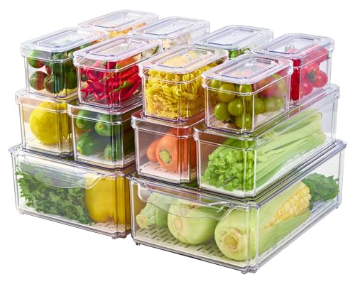 JollyPack Fridge Organizers, Refrigerator Organizer Bins - Image 2
