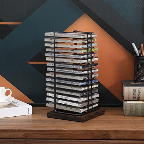 MyGift CD Storage Rack, 15 Disc Jewel Case Holder - Image 4