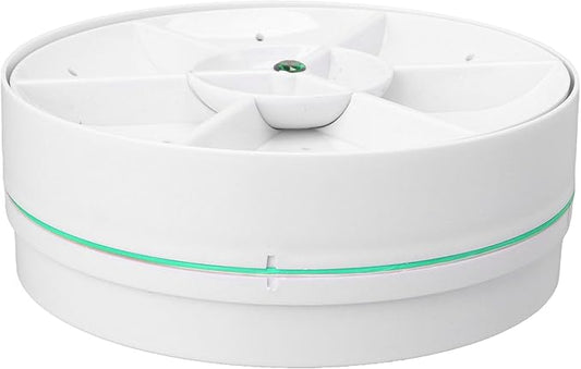 USB Dishwasher, Ultrasonic Dish Washing Machine for Fruit Vegetable, Household Small Dishwasher for Trip, Apartment, Home, Dorm, Kitchen Supply (Green)