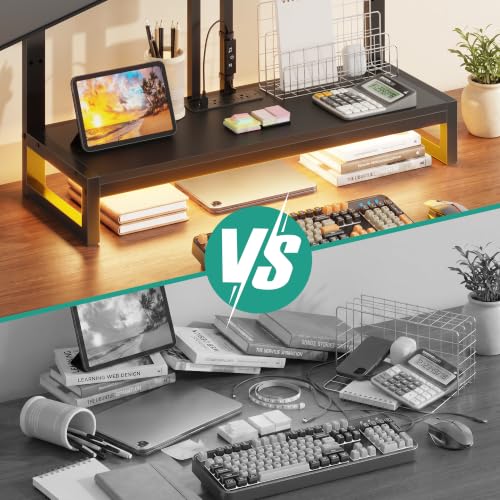 YAOHUOO Monitor Arm with LED,Adjustable Desk Monitor | All Products - Image 7