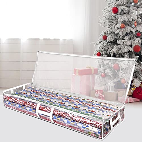 Wrapping Paper Storage Containers | Gift Wrap Organizer - Image 8