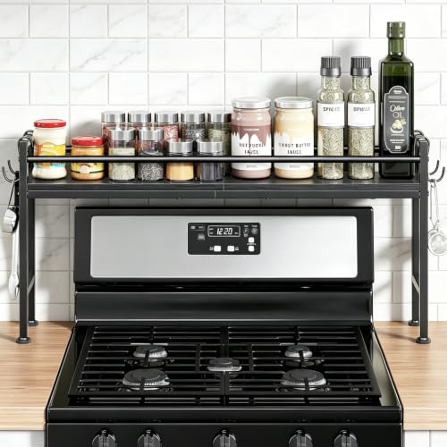 Simple Trending 32.4" Wide Over the Stove Spice Rack - Image 2