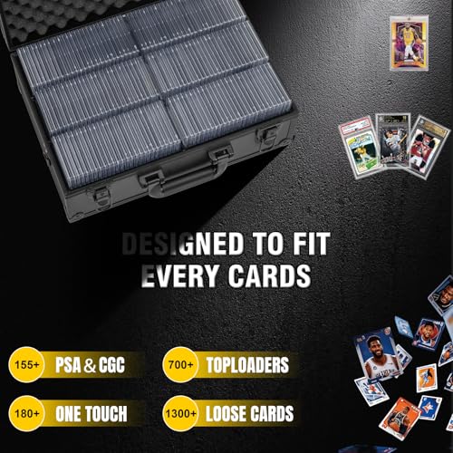 Graded Card Storage Box – Holds 155+ Graded Cards or 700+ - Image 4