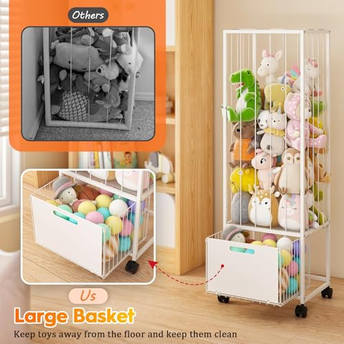 BUKFEN Metal Stuffed Animal Storage Zoo Toy Organize | All Products - Image 7