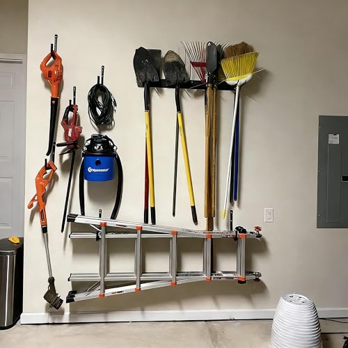 Black Duty Garage Wall Hooks: Alloy Steel with Rustproof - Image 3