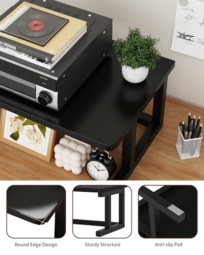 Desktop Printer Stand, 19.7″x 15.7″ 2-Tier Large Printer - Image 4