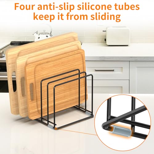 Cutting Board Organizer, Kitchen Cabinet Organizer - Image 5