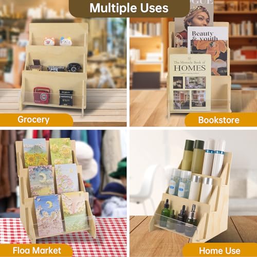 Greeting Card Display Stand, 3 Tier Postcard Display | All Products - Image 7