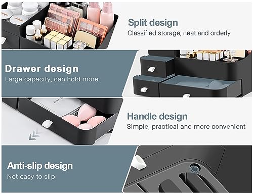 Cologne Perfume Organizer With Drawers,Large Perfumes Vanity - Image 7