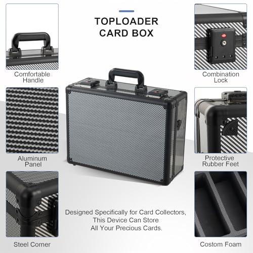 Graded Card Storage Box – Aluminum Alloy Trading Cards - Image 5