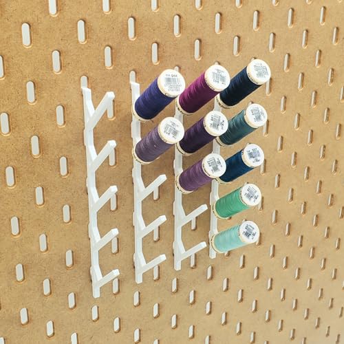 'Just Hanging' Pegboard 5 Spot Thread Display Storage - Image 5