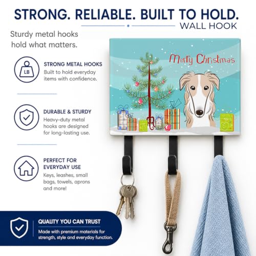 Caroline's Treasures BB1600TH68 Christmas Tree and Borzoi - Image 5