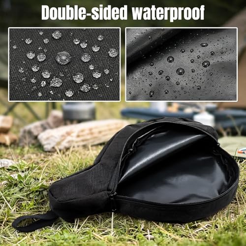 Hiceeden 2 Pack Cast Iron Skillet Storage Bag, Waterproof - Image 6