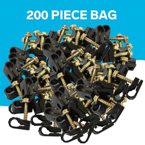STEREN Coaxial Cable Clips - Cable Holder - Siding Clips - Image 3