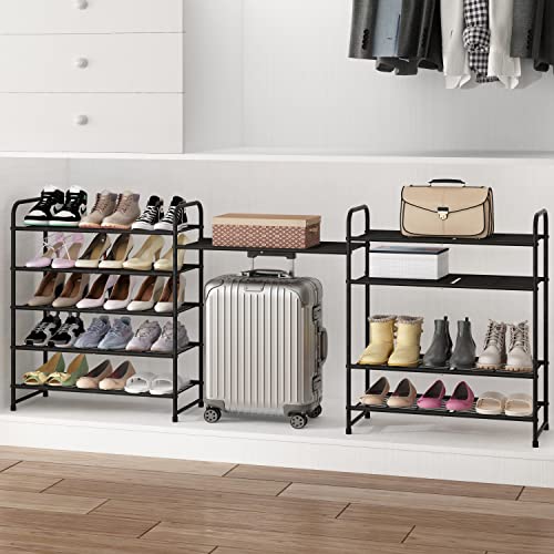 Simple Trending 5-Tier Stackable Shoe Rack, Expandable & - Image 7
