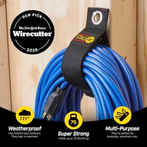 Heavy-Duty Wrap-It Storage Straps, 17-inch (6 Pack) - Image 4