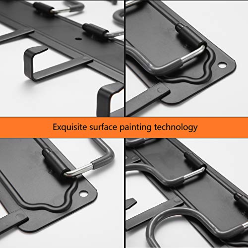 YueTong Garden Tool Organizer Wall Mount, 4 Pack 17-Inch - Image 6