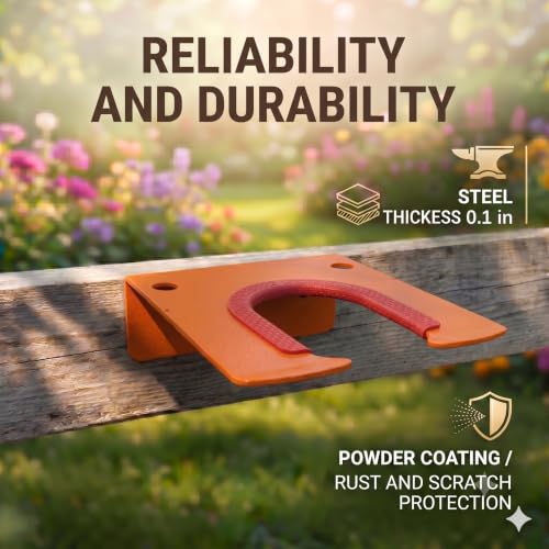 Weedeater Hanger 2 Pack, Heavy Duty Wall Mount for Garage Storage - Image 6