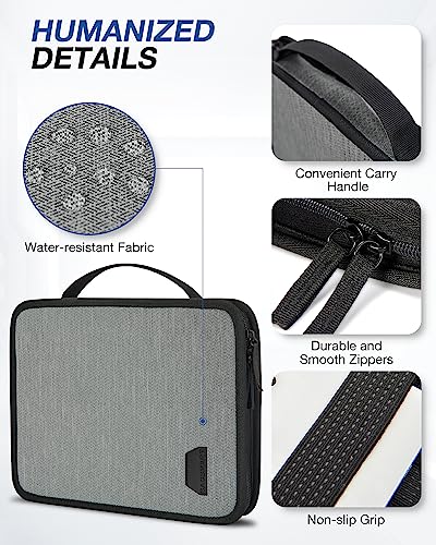 BAGSMART Water-Resistant Tech Organizer Bag for Electronics - Image 5