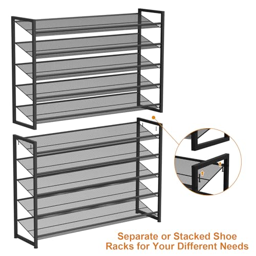 Large Shoe Rack 10 Tier Shoe Organizer, Heavy Duty M | All Products - Image 7