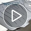 24" Silicone Sink Mat for Kitchen(Released in 2026), 2 PCS Beige - Image 8