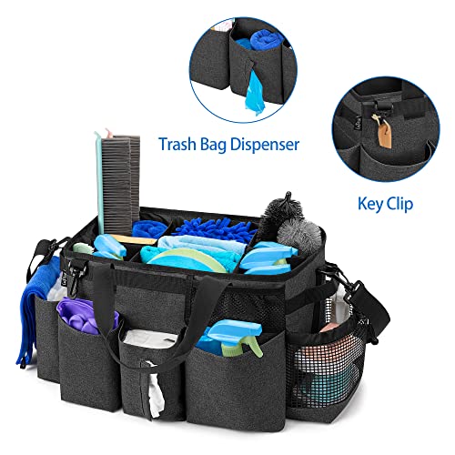 LoDrid Wearable Cleaning Caddy Bag with 4 Foldable Dividers - Image 5