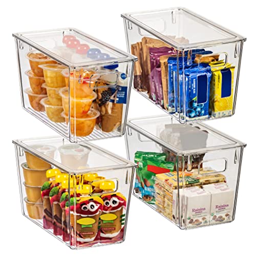 ClearSpace Plastic Storage Bins with Lids for Pantry & Fridge, 4 - Image 2