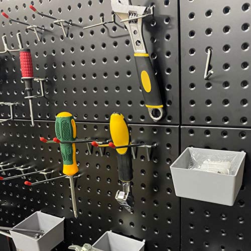 Wallmaster Garage Pegboard Storage Organizer - 48pcs - Image 7
