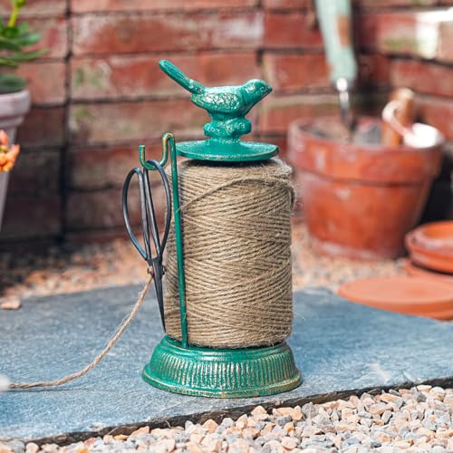 Sungmor Cast Iron Bird Twine Holder Set-Twine String & - Image 5